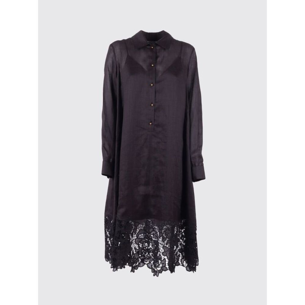 Max Mara Studio Dress Woman Black
